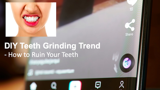 Teeth grinding can ruin your teeth
